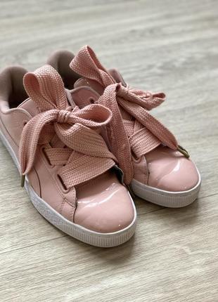 Кроссовки кеды puma basket heart patent 363073 11
