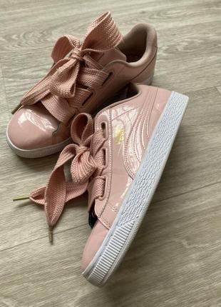 Кроссовки кеды puma basket heart patent 363073 11