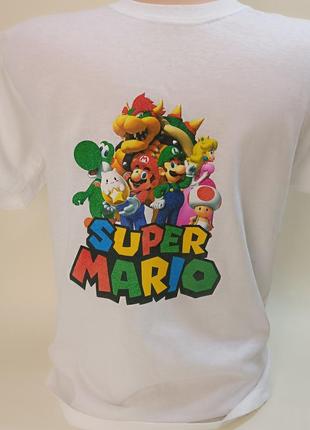 Футболка маріо, зріст 152-158 розпродаж