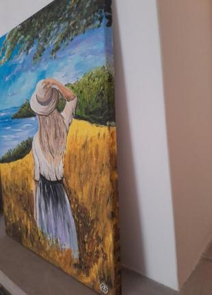 Картина акрилом. полотно на подрамнике