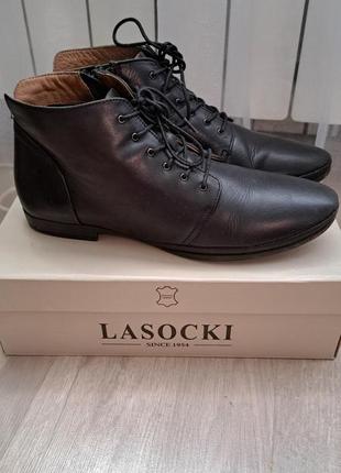Полуботинки кожаные lasocki 39р