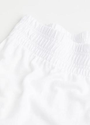 Шорти з льоном h&m/ пляжні лляні шорти h&m 3