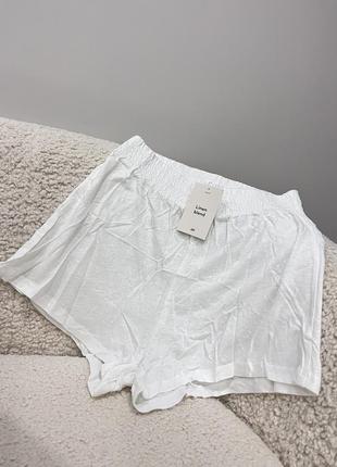 Шорти з льоном h&m/ пляжні лляні шорти h&m 6