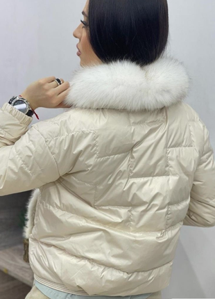 Куртка - пуховик на качиному пуху + подарунок 🎁4 фото