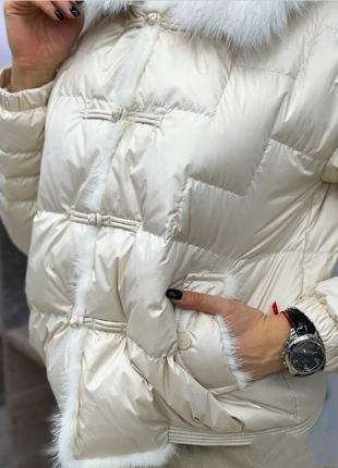 Куртка - пуховик на качиному пуху + подарунок 🎁5 фото