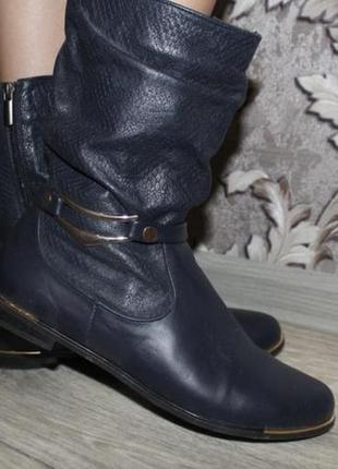 Ботинки осенние кожаные