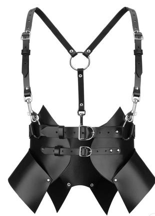 Кожаная портупея black & sleek, dita m