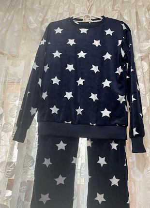 Костюм велюровий versace’s, xxl