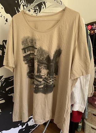 Футболка чоловіча жіноча батальна