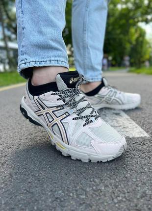 Чоловічі кросівки asics gel-kahana 8 beige8 фото