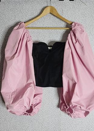 Роскошный топ от zara с рукавами фонариками