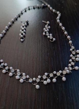 Очень нежный комплект украшений