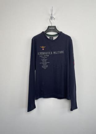 Aeronautica militare кофта регбійка поло чоловіча