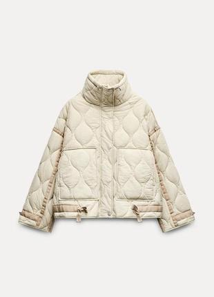 Стеганая курточка zara