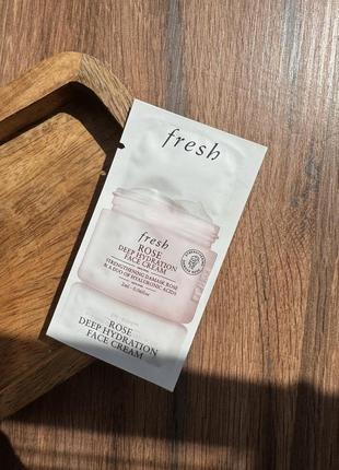 Fresh rose deep hydration face cream - зволожуючий крем