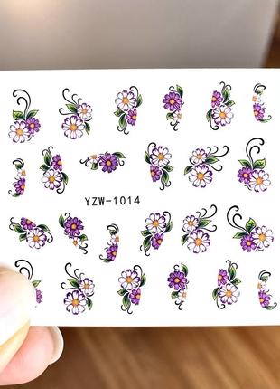 Водный слайдер-наклейка для маникюра