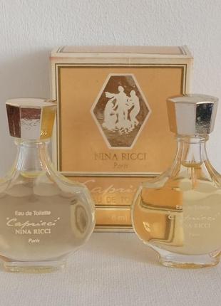Оригінальна вінтажна мініатюра capricci nina ricci