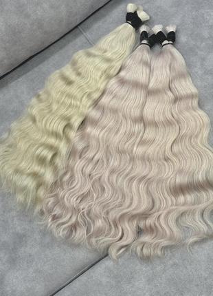 Натуральные волнистые волосы для наращивания