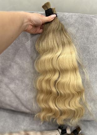 Натуральные волнистые волосы для наращивания