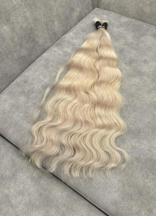 Натуральные волнистые волосы для наращивания