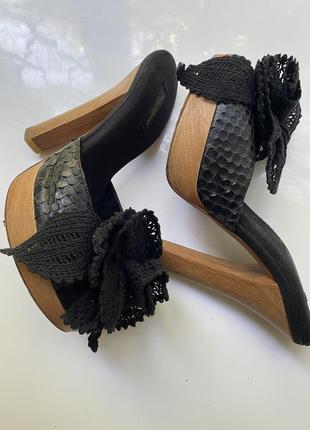 Босоніжки сабо жіночі dolce&gabbana