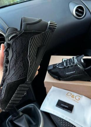 Розкішні жіночі кросівки бренд ns1 low total black чорні