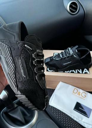 Розкішні жіночі кросівки бренд ns1 low total black чорні