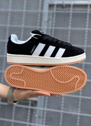 Adidas campus black&amp;white