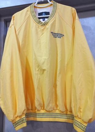 Стильная,номерная,фирменная, американский, лодочка, куртка,ветровка,кофта,объемная, широки рукава, оверсайз,с карманами,широкие рукава2 фото