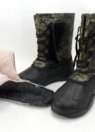 Спец взуття туфлі чоловічі размер 45 (30 см), тактичні чоловічі гумові чоботи, du-255...