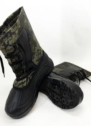 Спец взуття туфлі чоловічі размер 45 (30 см), тактичні чоловічі гумові чоботи, du-255...