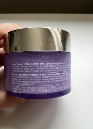 Clinique take the day offTM cleansing balm очищающий бальзам для снятия макияжа2 фото