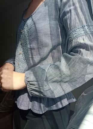 Сіра блуза, розмір s