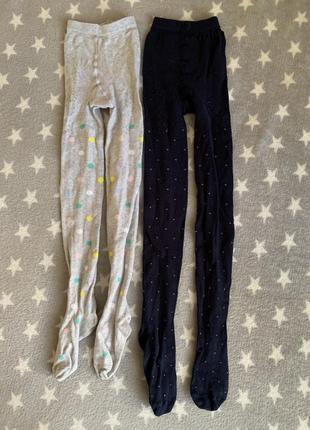 Колготи колготки в горошок на дівчинку 128-234 легкі хода