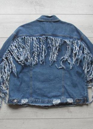 Джинсовая куртка джинсовка от missguided7 фото