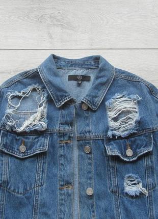 Джинсовая куртка джинсовка от missguided2 фото