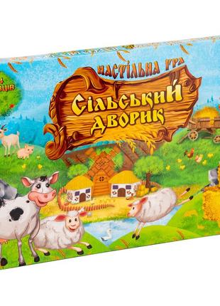 Настольная игра-бродилка "сельский дворик" 30503 рус