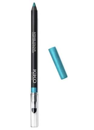 Олівець для очей kiko milano intense colour long lasting eyeliner (12 metallic turquoise)