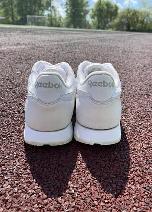 Оригинальные кожаные белые кеды кроссовки туфли reebok classic ,р40/26см,ne clark’s ecco5 фото