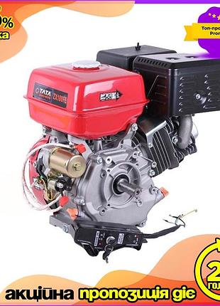 Двигун бензиновий 188fe tata 13 л. електростартер вал 25 мм горизонтальне розбризкування dm-11