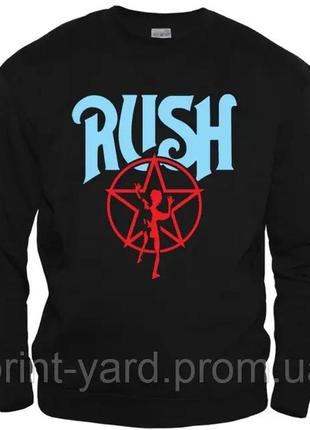 Свитшот черный loys music rush print