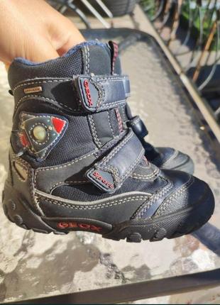 Зимові черевики geox amphibiox, 24р