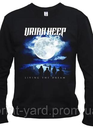 Свитшот черный loys music uriah heep print