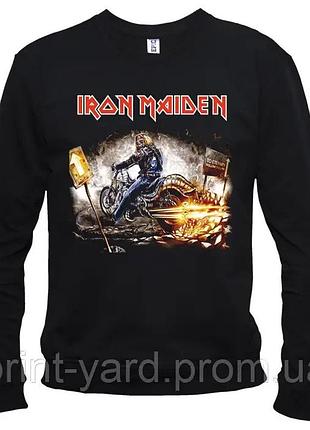 Свитшот черный loys music iron maiden rock