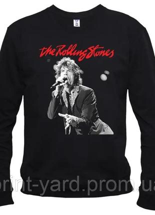 Свитшот черный loys music rolling stones