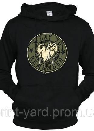Толстовка чорна loys music a day to remember rock