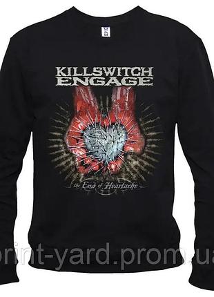 Свитшот черный loys music killswitch engage rock