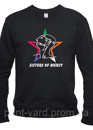 Свитшот черный loys music sisters of mercy