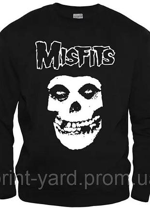 Свитшот черный loys music misfits