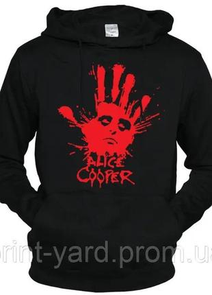 Толстовка черная loys music alice cooper